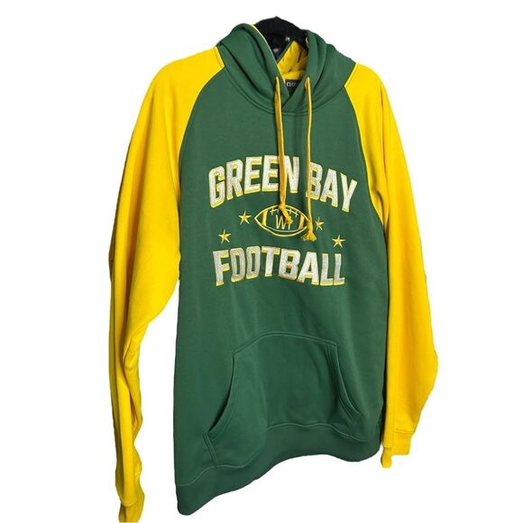 CLORPEAK Football Fully Embroidery Soft Classic Pullover Sweatshirt Hoodie XXL - Picture 2 of 13